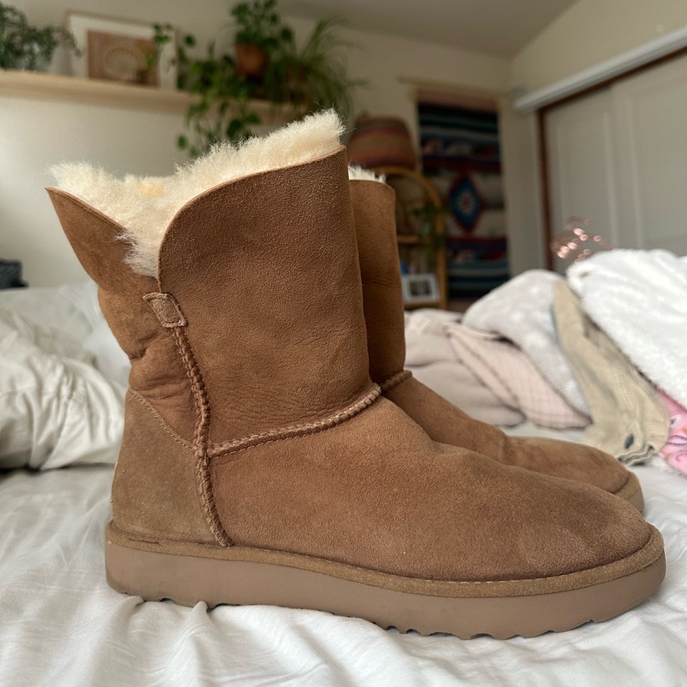 UGG Classic Brown Shearling Boots